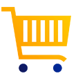 Illustration of shopping cart.