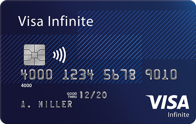 Tarjeta de credito Visa Infinite