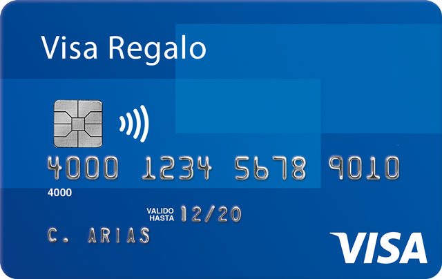 reflujo salida vanidad Tarjetas Prepagas Visa Regalo | Visa