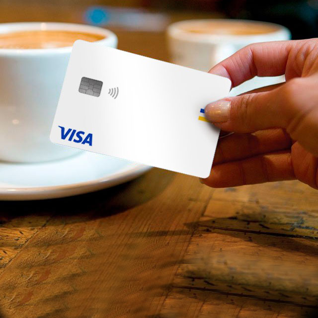 tarjeta Visa chip