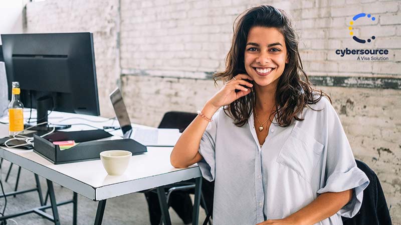 Mujer sonriendo